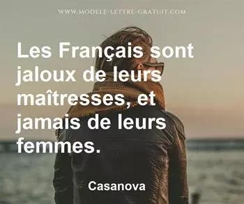 Citation de Casanova