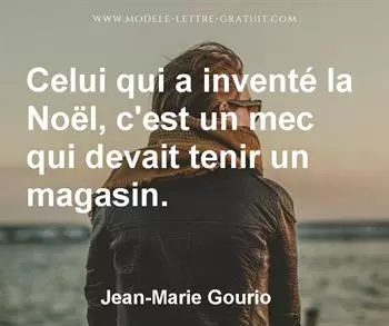 Citation de Jean-Marie Gourio