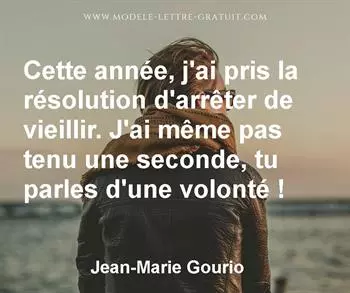 Citation de Jean-Marie Gourio