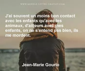 Citation de Jean-Marie Gourio