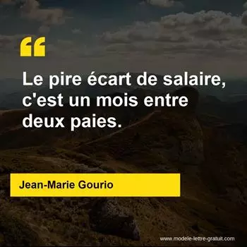 Citation Jean-Marie Gourio