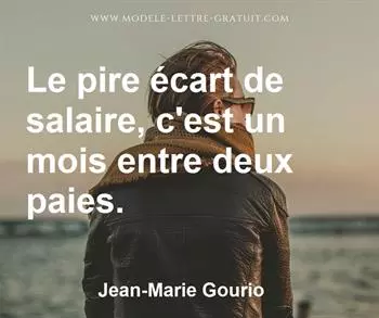Citation de Jean-Marie Gourio