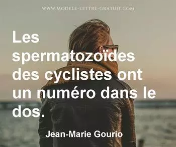 Citation de Jean-Marie Gourio