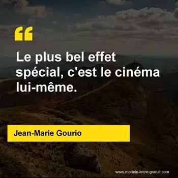 Citation Jean-Marie Gourio