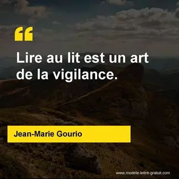 Citation Jean-Marie Gourio