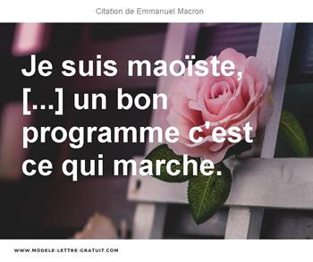 Citations Emmanuel Macron