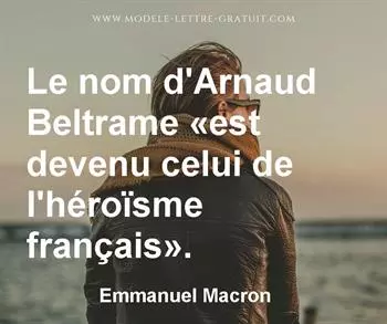 Citation de Emmanuel Macron