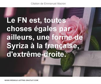Citations Emmanuel Macron