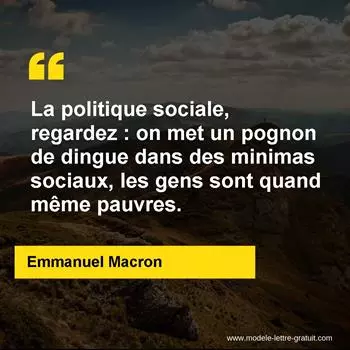Citation Emmanuel Macron