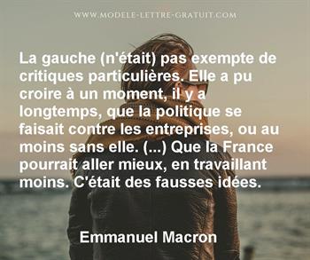 Citation de Emmanuel Macron