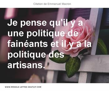 Citations Emmanuel Macron