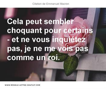 Citations Emmanuel Macron