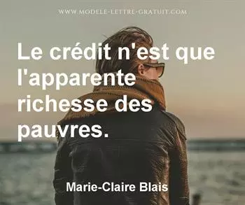 Citation de Marie-Claire Blais