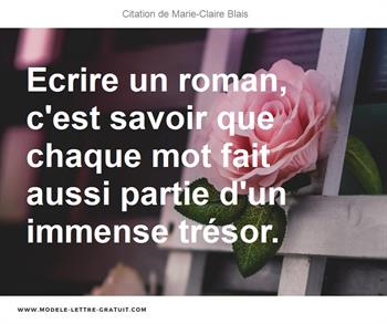 Citations Marie-Claire Blais