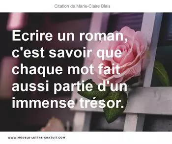 Citations Marie-Claire Blais