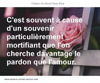 Citations Marie-Claire Blais