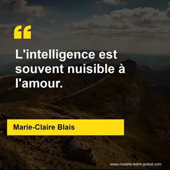 Citation Marie-Claire Blais