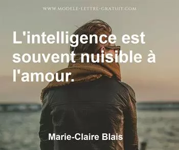 Citation de Marie-Claire Blais