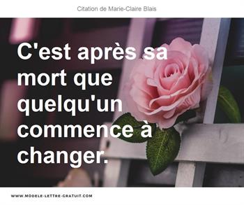 Citations Marie-Claire Blais