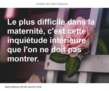 Citations Diana Spencer