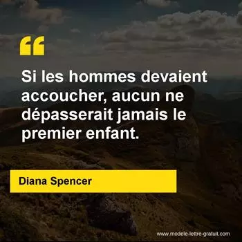 Citation Diana Spencer