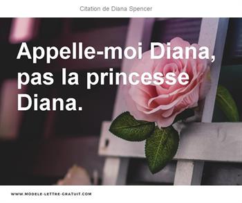 Citations Diana Spencer