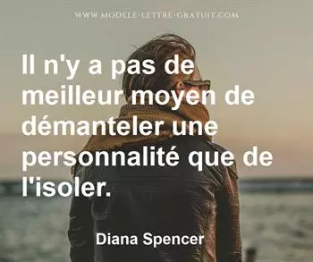 Citation de Diana Spencer