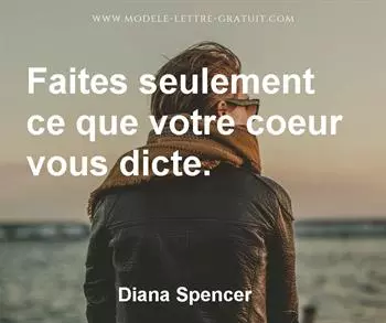 Citation de Diana Spencer