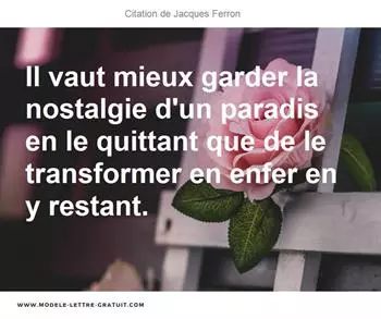 Citations Jacques Ferron