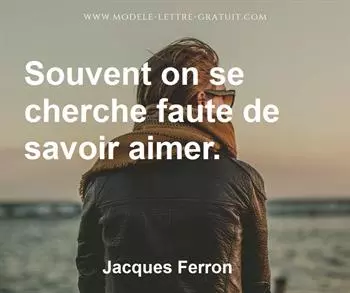 Citation de Jacques Ferron
