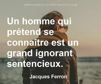 Citation de Jacques Ferron