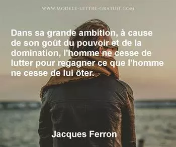 Citation de Jacques Ferron