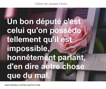 Citations Jacques Ferron