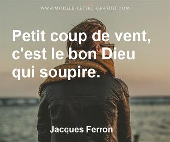 Citation de Jacques Ferron