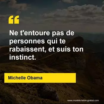 Citation Michelle Obama