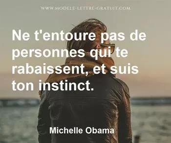 Citation de Michelle Obama