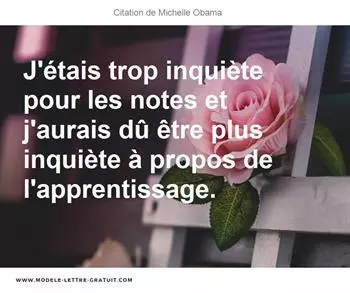 Citations Michelle Obama