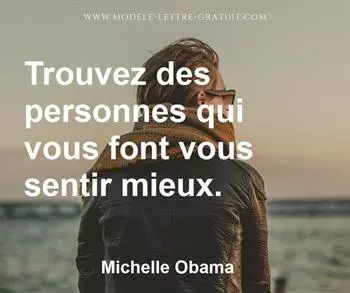 Citation de Michelle Obama