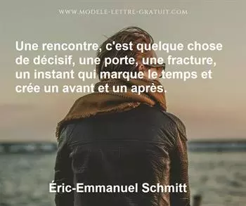 Citation de Éric-Emmanuel Schmitt