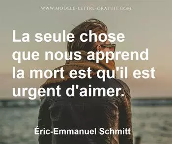 Citation de Éric-Emmanuel Schmitt