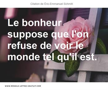 Citations Éric-Emmanuel Schmitt