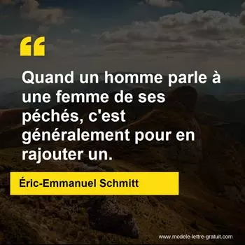 Citation Éric-Emmanuel Schmitt