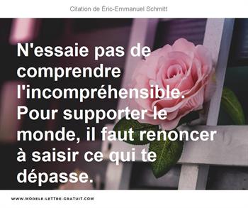 Citations Éric-Emmanuel Schmitt
