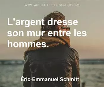 Citation de Éric-Emmanuel Schmitt
