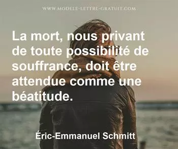 Citation de Éric-Emmanuel Schmitt