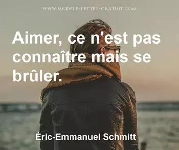 Citation de Éric-Emmanuel Schmitt