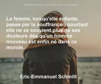 Citation de Éric-Emmanuel Schmitt