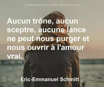 Citation de Éric-Emmanuel Schmitt