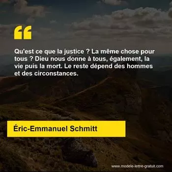 Citation Éric-Emmanuel Schmitt
