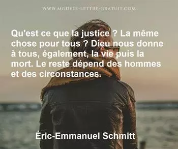 Citation de Éric-Emmanuel Schmitt
